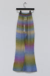 SWAYING/KNIT Flared Pants SW212XZ47 Purple Gradient PS26